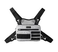 Fitdom Unisexe CP-2 Bagages-Sac à bandoulière, Blanc, Taille Unique