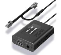 Fitdvr Dashcam AC Adapter (3 Pin) for Ford Ranger 2019-2023 and Escape 2013-2020 with Automatic Dimmer Switch USB Power Supply for LED Display Easy Installation Output 5V 12V D3-040