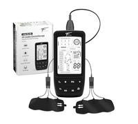 FITEM Électrostimulateur Musculaire 3D Dynamic Pulse - TENS/EMS/MASS, 42 Programmes, 40 Niveaux Intensité - Soulagement Douleur, Récupération et Tonification Musculaire, Portable et Rechargeable