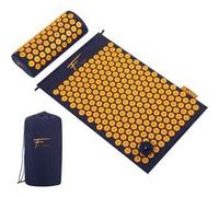 Kit d'acupression - Tapis d'Acupression + Coussin + Sac + Boule de Massage - Soulage douleurs Dos et Cou - Relaxation - Récupération Physique et