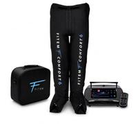 FITEM Pack Pantalon CONFORT 6 Massage Complet Bas du Corps Taille S/M | Pressothérapie 6 Chambres, 8 Niveaux de Pression, Jambes Lourdes, Œdèmes, Récupération Musculaire, Drainage Lymphatique