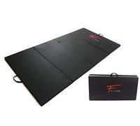 Fitem Tapis de Sol Pliable Epais Haute Gamme Taille 240 x 120 x 4 cm ou 180 x 60 x 4 cm avec Poignets de Transport pour Gym,Yoga,MMA, Sport, Gymnastique, Fitness, Pilates, Musculation
