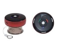 Fitem Ventouse Intelligente de Massage Breveté & rechargeable avec 5x Modes - Soulage douleurs musculaires dos, jambes, mollets, épaules, bras - avec luminothérapie rouge - Garantie 2 ans Rouge G
