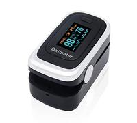 Fitfaith - Oxymètre de pouls - Moniteur de saturation du bout des doigts - SPO2 avec affichage OLED, indice de perfusion, moniteur de fréquence respiratoire - Approuvé par la FDA et CE