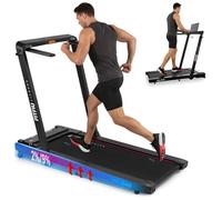 FITFIU Fitness MC-240 - Tapis de Course Pliable avec Support pour PC/Tablette, Vitesse Réglable jusqu'à 16 km/h, Connectivité Apps