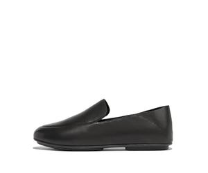 Fitflop Allegro Crush-Back Leather Loafers, Semelle de Mocassin,