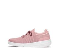 Fitflop Baskets à Lacets en Tricot Super-Q pour Femme, Blush Doux, 36 EU