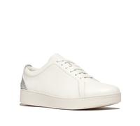 FitFlop Baskets basses RALLY CRYSTAL-BACKTAB LEATHER in Blanc 42