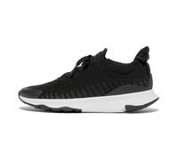 Fitflop Baskets de Sport en Tricot Vitamin Ffx pour Femme, Noir/étain, 37 EU