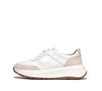 Fitflop Baskets plates pour femme F-Mode en cuir/daim Blanc Urbain 38 EU