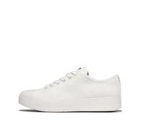 Fitflop Baskets Rally en Toile pour Femme, Blanc, 38 EU