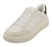 FitFlop Baskets RTG Leopard Backtab Blanc Chocolat Femme - 39 EU