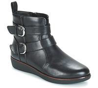 FitFlop Boots LAILA DOUBLE BUCKLE in Noir 36