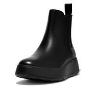 Fitflop Bottines F-Mode Cuir Flatform Chelsea Noir Femme EU 39