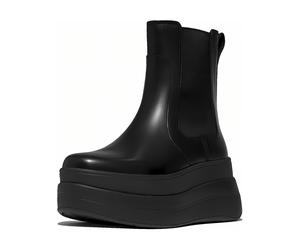 FitFlop Bottes Femme F-Mode Stack Leather Chelsea Boots E2J EUR 39