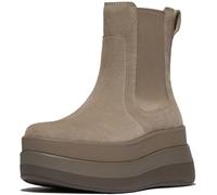 FitFlop Bottes Femme F-Mode Stack Suede Chelsea Boots E2K EUR 38