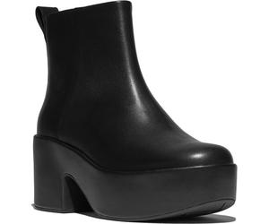 FitFlop Bottes Femmes Platfforms Leather Heeled Ankle Boots E4Z EUR 39