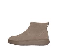 FitFlop Bottines Iq-comff en daim avec fermeture éclair pour femme, taupe, 37.5 EU