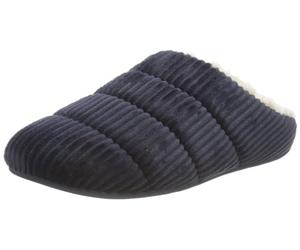 Fitflop Chrissie Chaussons en polaire, bleu marine, 36 EU