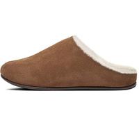 Fitflop Chrissie Shearling, Chaussons Mules Femme, Marron Tumbled Tan 645, 39 EU
