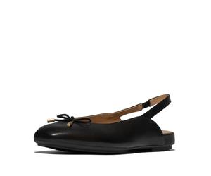 FitFlop Delicato Bow Leather Slingbacks BallerinesFemme
