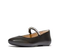 Fitflop Delicato Pearls-and-Crystal Leather Ballet Flats BallerinesFemme