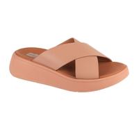 FitFlop F-Mode Flatform FW5-137, Femme, Beige, chaussons 37 1/2