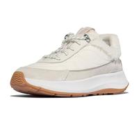 Fitflop F-Mode Flow Suede Femme Cream Mix Baskets, crème, 42 EU