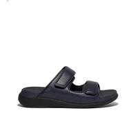 Fitflop F-Mode Go Sandales à enfiler réglables à deux barres pour homme, bleu marine, 44 EU