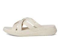 FitFlop F-Mode Go Sandales compensées à lanières pour femme, Paris Beige, 38.5 EU