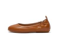 Fitflop Femme Allegro Ballerines à Bout fermé, Bronzage Clair, 42 EU