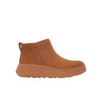 Fitflop Bottines F-Mode en daim à fermeture éclair plate pour femme Bronzage clair 39 EU