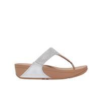 Tongs femmes FitFlop LULU CRYSTAL EMBELLISHED Argenté 37