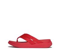 Fitflop Femme F-Mode Go Webbing Flatform Strappy Flip-Flops Tongues, Rouge, 39 EU