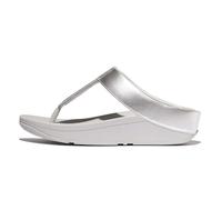 Fitflop Femme Fino Glitterdust Sandales métalliques, Argenté, 41 EU