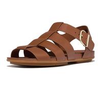 Fitflop Femme Gracie Leather Fisherman Sandals pêcheur, Bronzage Profond, 40 EU