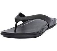 Fitflop Femme Gracie Leather Flip-Flops Tongs en Cuir, All Black, 42 EU