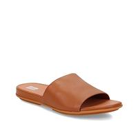 Fitflop Femme Gracie Leather Pool Slides Mule, Light Tan, 36 EU