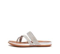 Fitflop Femme Gracie Shimmerlux Sandales à lanières, Argenté, 37 EU