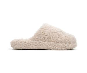 Fitflop Femme Iqushion D-Luxe Chaussons Rembourrés Teddy Mules Chaussure