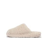 Fitflop Femme Iqushion D-Luxe Chaussons rembourrés Teddy Mules, Milk Ice, 42 EU