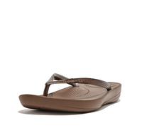 Fitflop Femme iqushion Ergonomic Flip-Flops Sneaker, Marron (Bronze), 40 EU