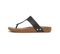 Fitflop Femme Iqushion Sandales en Cuir, Noir, 37 EU
