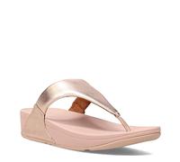 Fitflop Femme Lulu Leather Toe Post Tongues, Rose Gold, 40 EU