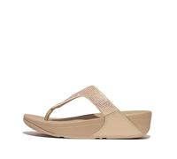 Fitflop Femme Lulu Sandales ornées de Cristaux, Beige/café, 38 EU