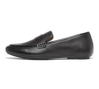 Fitflop Femme Mocassins en Cuir Souple Delicato Chaussure, Noir, 42 EU