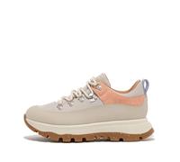 Fitflop Femme Neo-d-hyker Baskets de Marche en Toile et Daim Chaussure de randonnée, Clay Grey, 43 EU