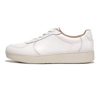 Fitflop Femme Nouvel Appareil en Cuir de Rallye Basket, Blanc Urbain, 39 EU
