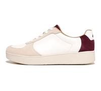 Fitflop Femme Nouvel Appareil en Cuir et Daim de Rallye Basket - Raisin Purple- EU 37
