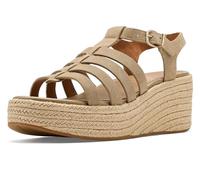 Fitflop Femme Platfforms Espadr. Suede Fisherman Wedge Sandals cale